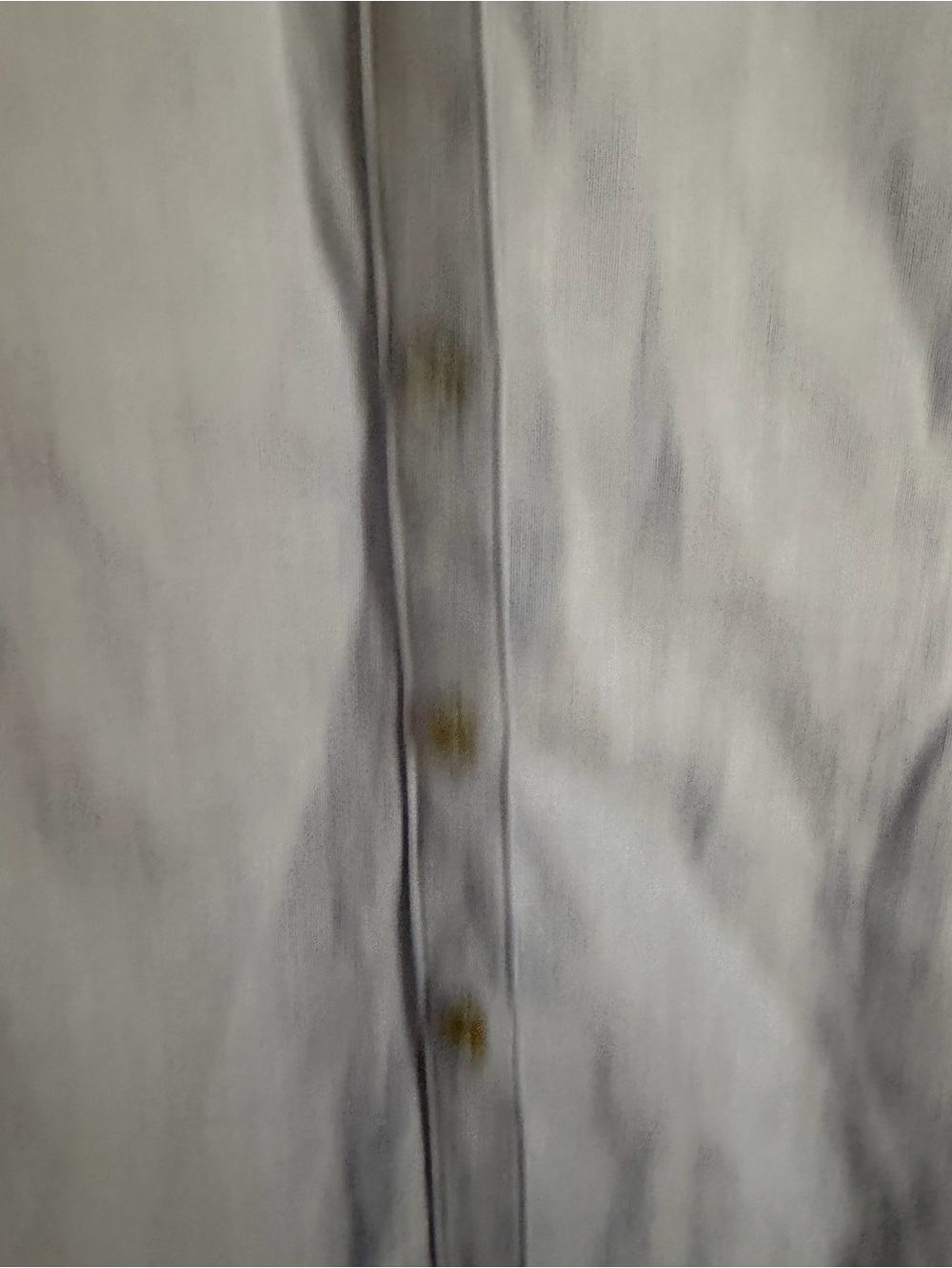 C & C california Washable 100% Linen Button Up Blouse w/ Roll Tab Sleeves Sz M - Picture 3 of 9